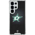 NHL Dallas Stars Black Background Galaxy S25 Ultra Clear Case
